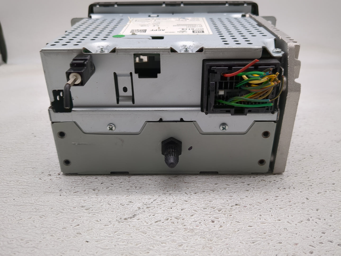 2014-2015 Chevrolet Spark Radio AM FM Cd Player Receiver Replacement P/N:95375119 Fits Fits 2014 2015 OEM Used Auto Parts - 