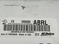 2014-2016 Chevrolet Spark PCM Engine Control Computer ECU ECM PCU OEM P/N:12656958 Fits Fits 2014 2015 2016 OEM Used Auto Pa