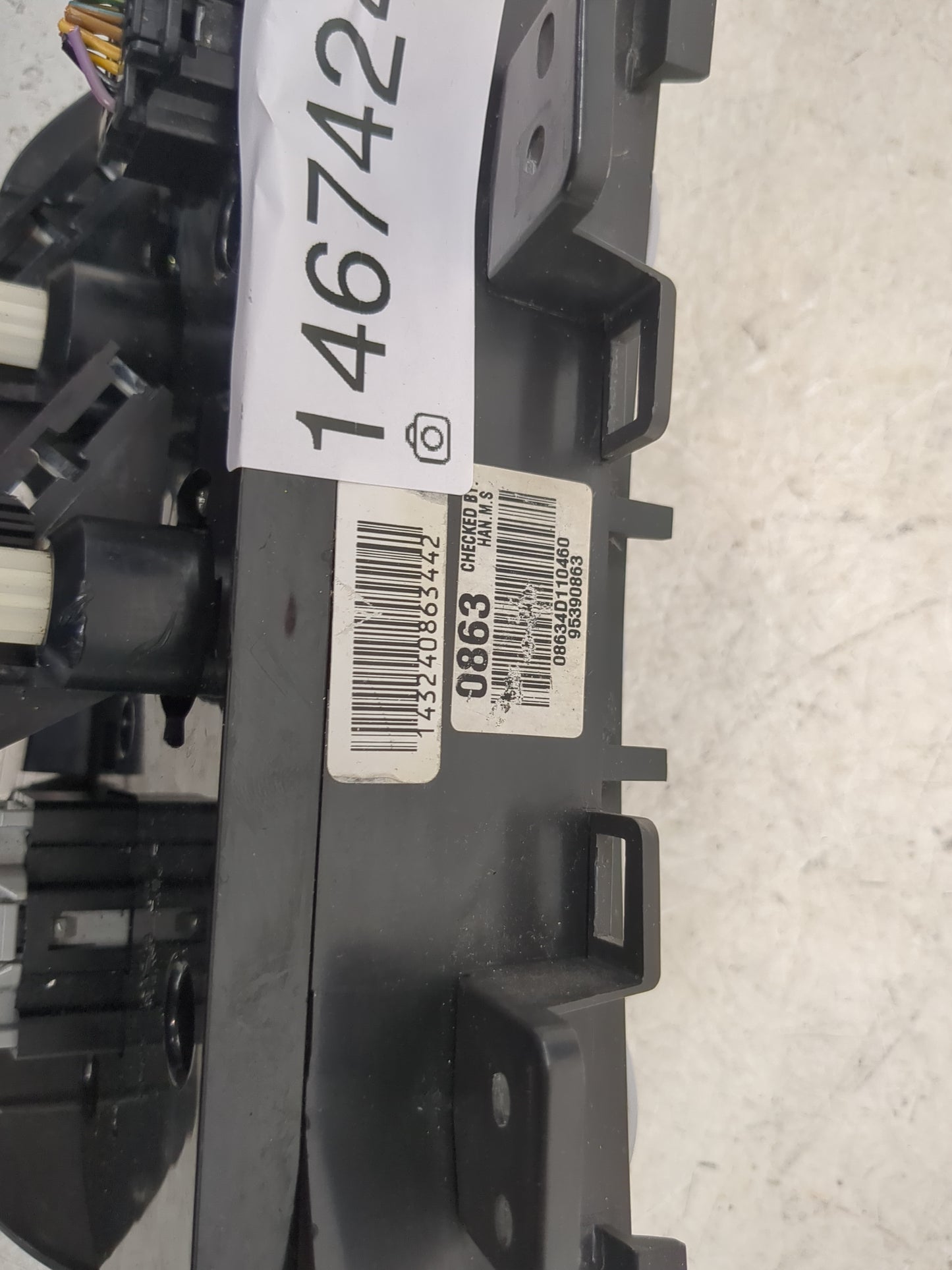 2013-2015 Chevrolet Spark Climate Control Module Temperature AC/Heater Replacement P/N:08634D110460 95390863 Fits OEM Used A