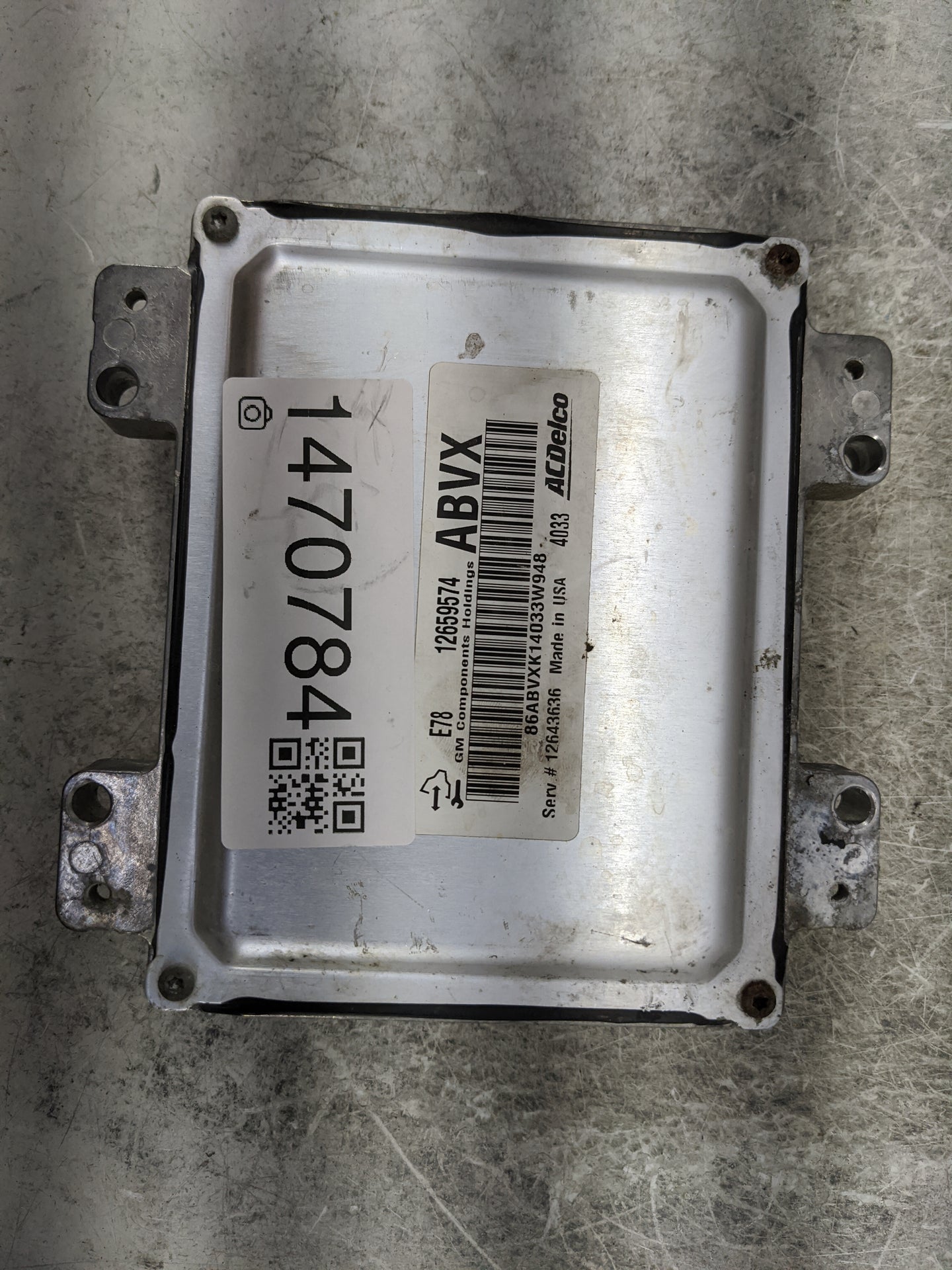 2014-2015 Chevrolet Spark PCM Engine Control Computer ECU ECM PCU OEM P/N:12659574 12643636 Fits OEM Used Auto Parts - Oemus