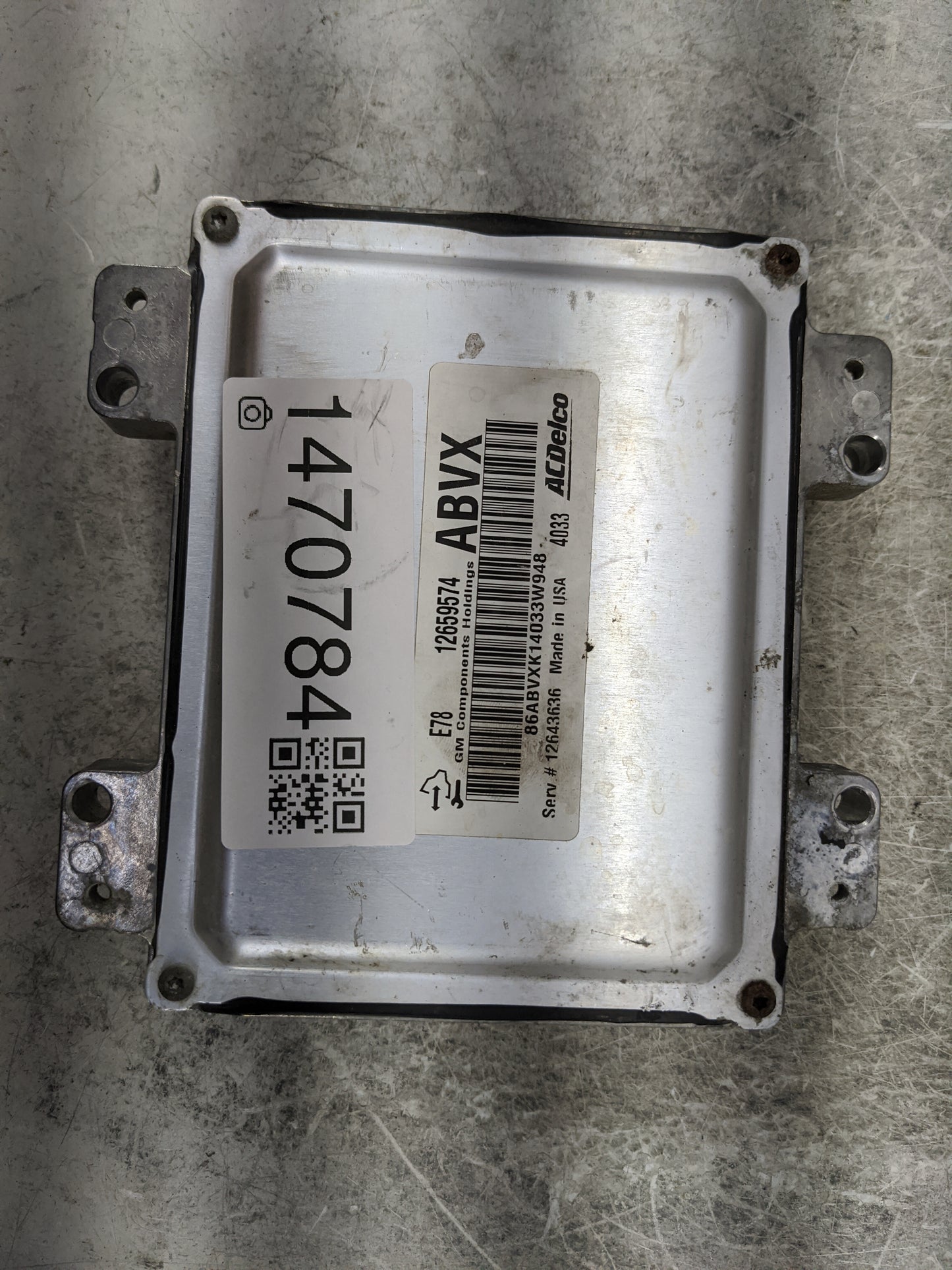 2014-2015 Chevrolet Spark PCM Engine Control Computer ECU ECM PCU OEM P/N:12659574 12643636 Fits OEM Used Auto Parts - Oemus