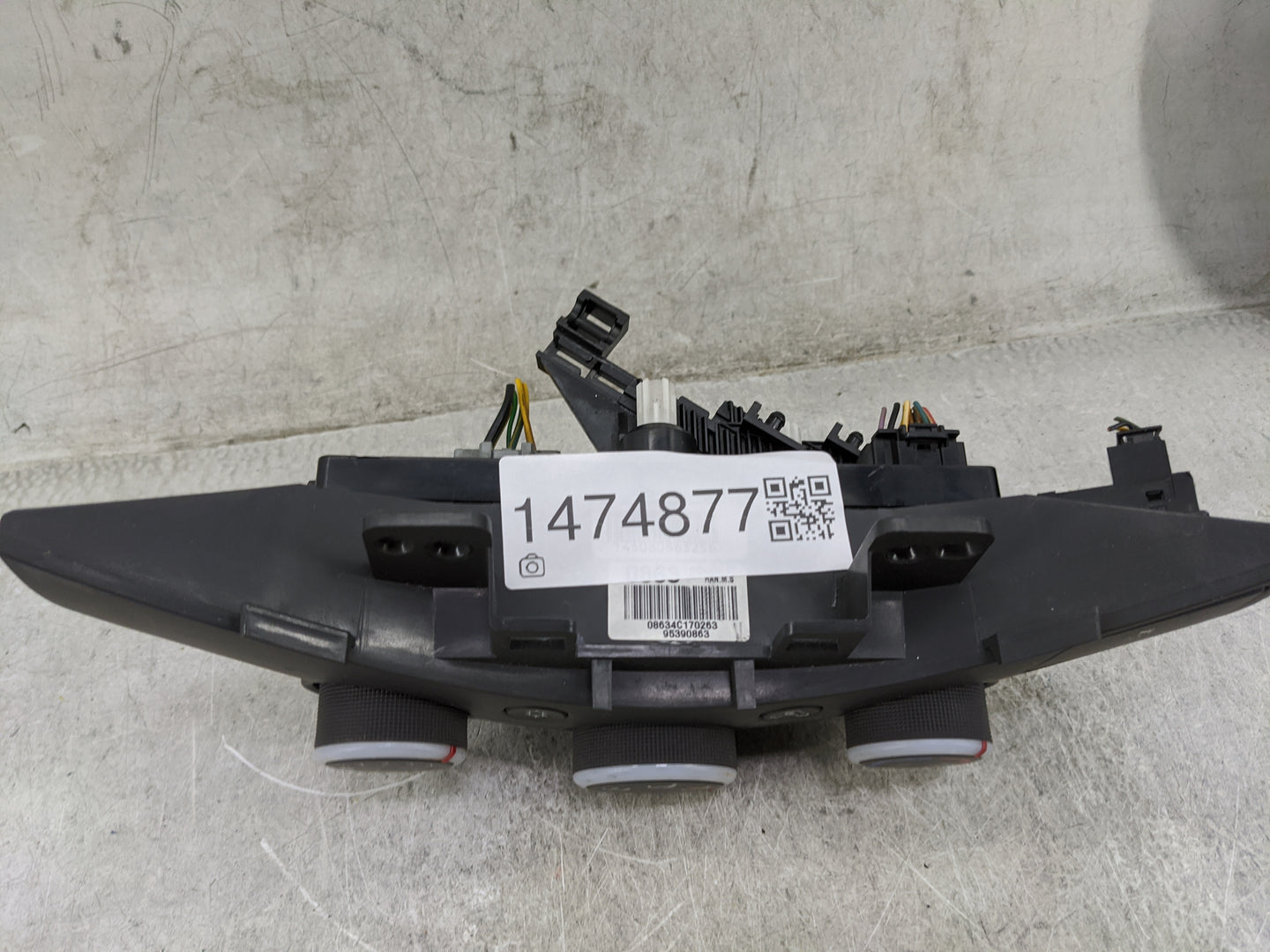 2013-2015 Chevrolet Spark Climate Control Module Temperature AC/Heater Replacement P/N:95390863 08634C170263 Fits OEM Used A