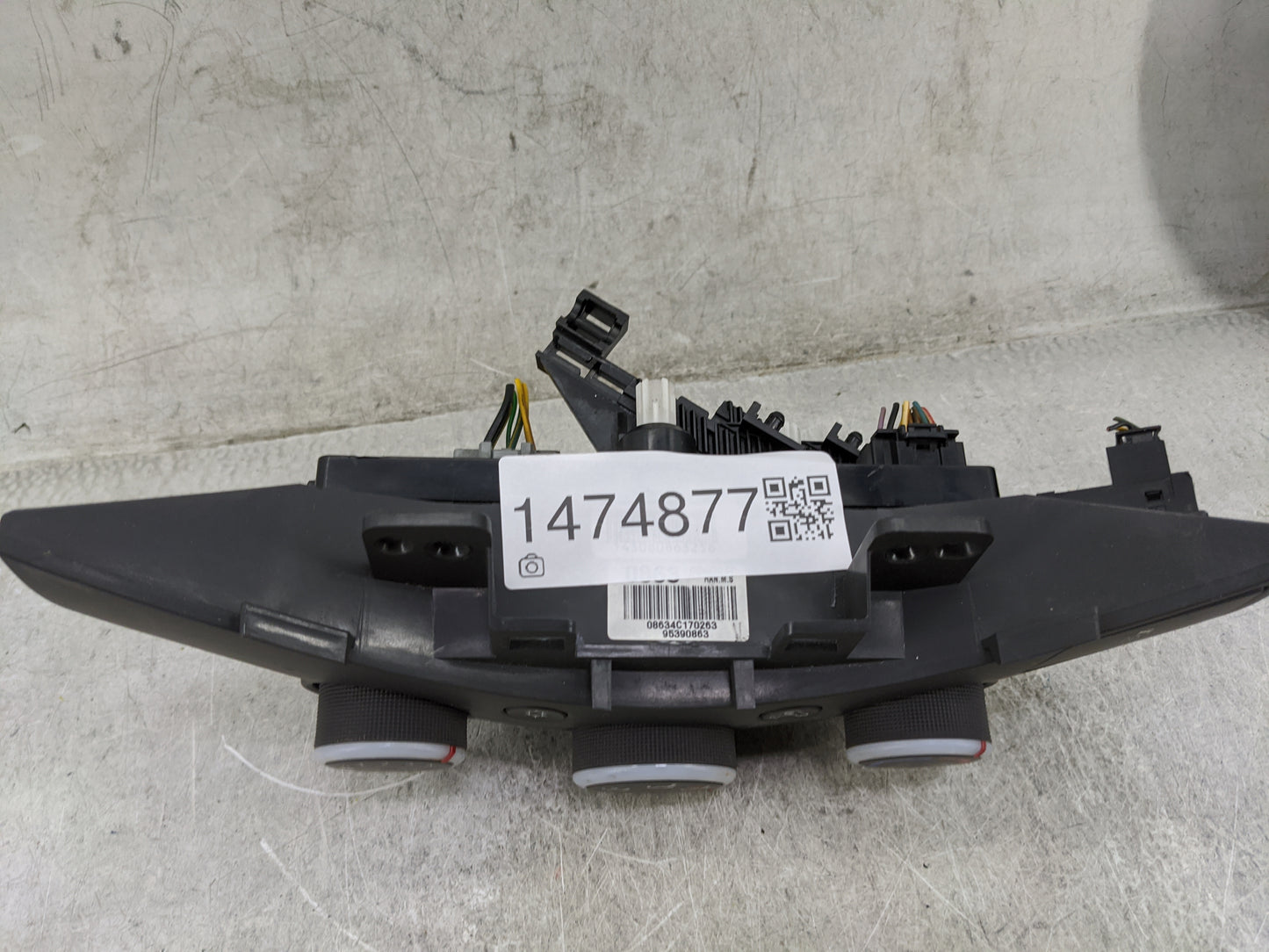 2013-2015 Chevrolet Spark Climate Control Module Temperature AC/Heater Replacement P/N:95390863 08634C170263 Fits OEM Used A