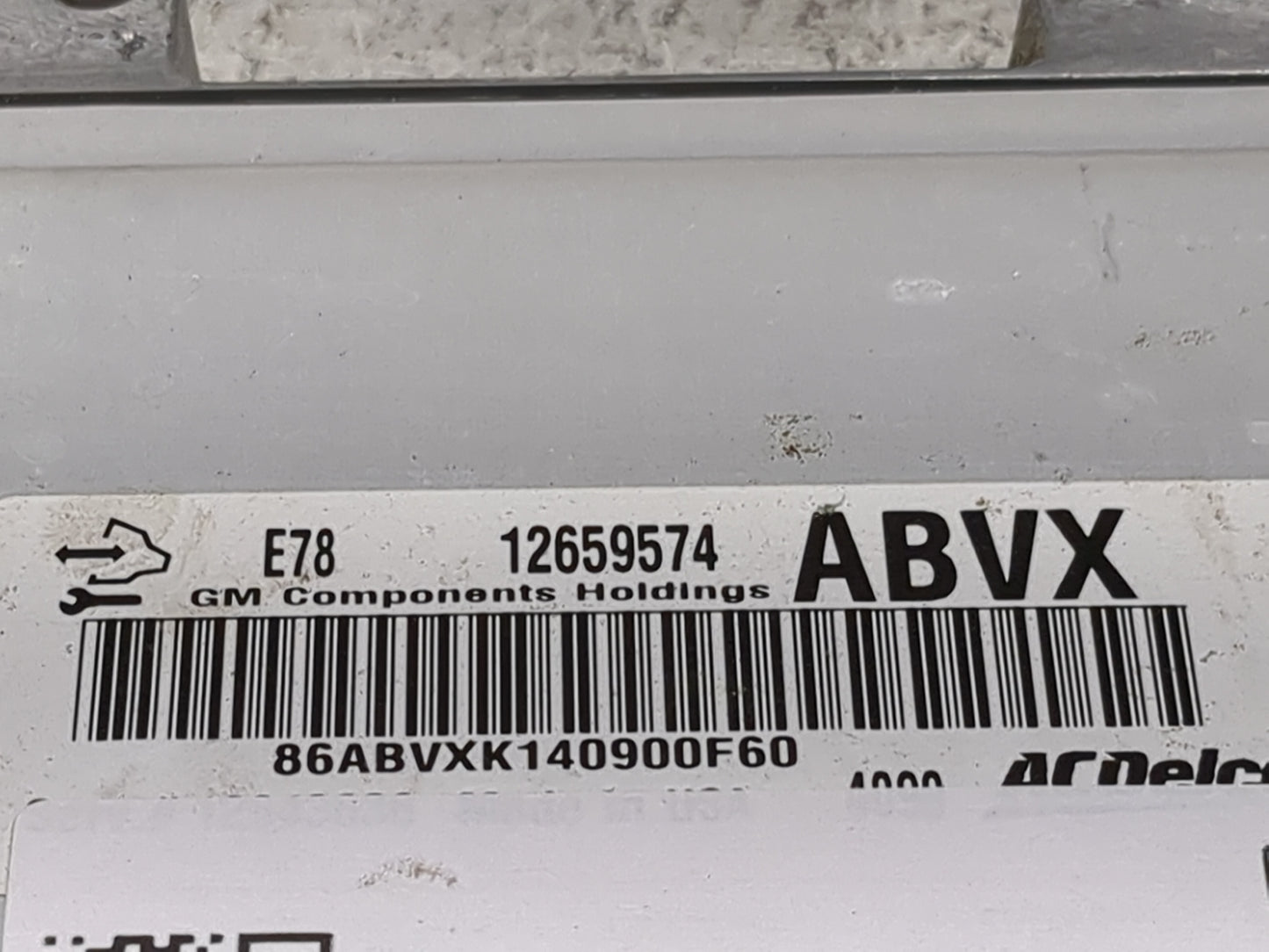 2014-2015 Chevrolet Spark PCM Engine Control Computer ECU ECM PCU OEM P/N:12659574 86ABVXK140900F60 Fits OEM Used Auto Parts