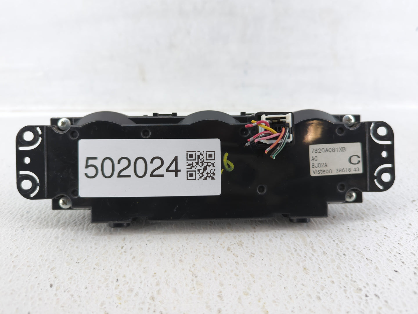 2013-2015 Chevrolet Spark Climate Control Module Temperature AC/Heater Replacement P/N:7820A081XB Fits Fits 2013 2014 2015 O