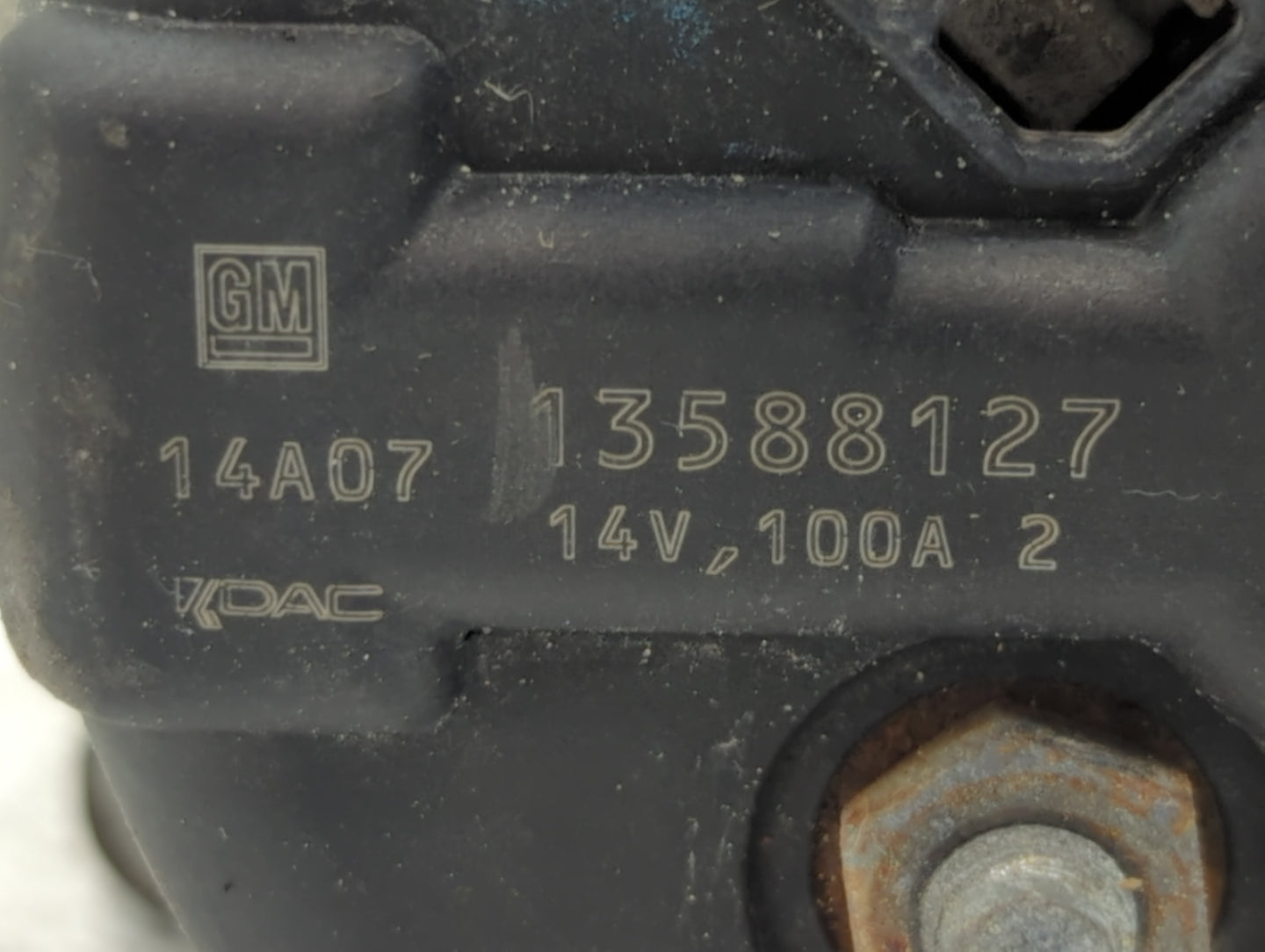 2014-2015 Chevrolet Spark Alternator Replacement Generator Charging Assembly Engine OEM P/N:14A07 14J30 Fits Fits 2014 2015 