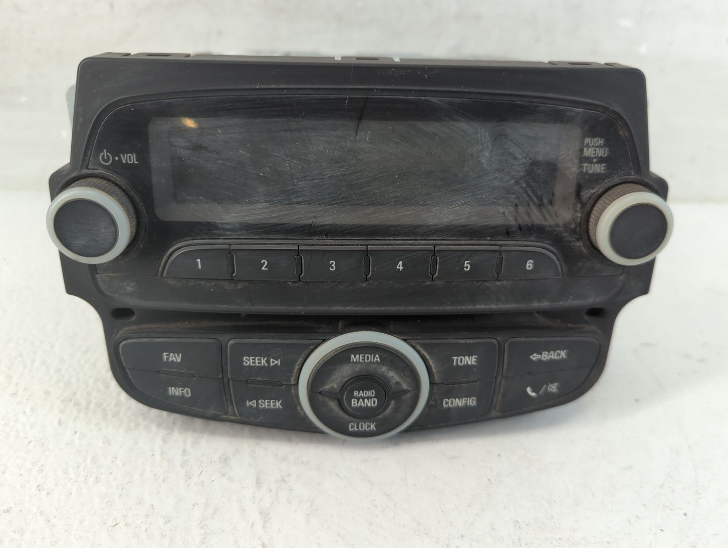 2014-2015 Chevrolet Spark Radio AM FM Cd Player Receiver Replacement P/N:94522206 95375119 Fits Fits 2014 2015 OEM Used Auto