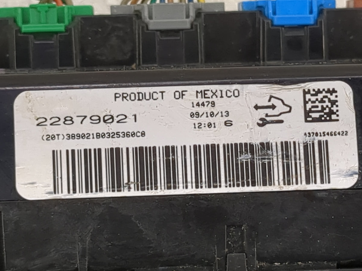 2012-2014 Chevrolet Tahoe Climate Control Module Temperature AC/Heater Replacement P/N:22879021 Fits Fits 2012 2013 2014 OEM