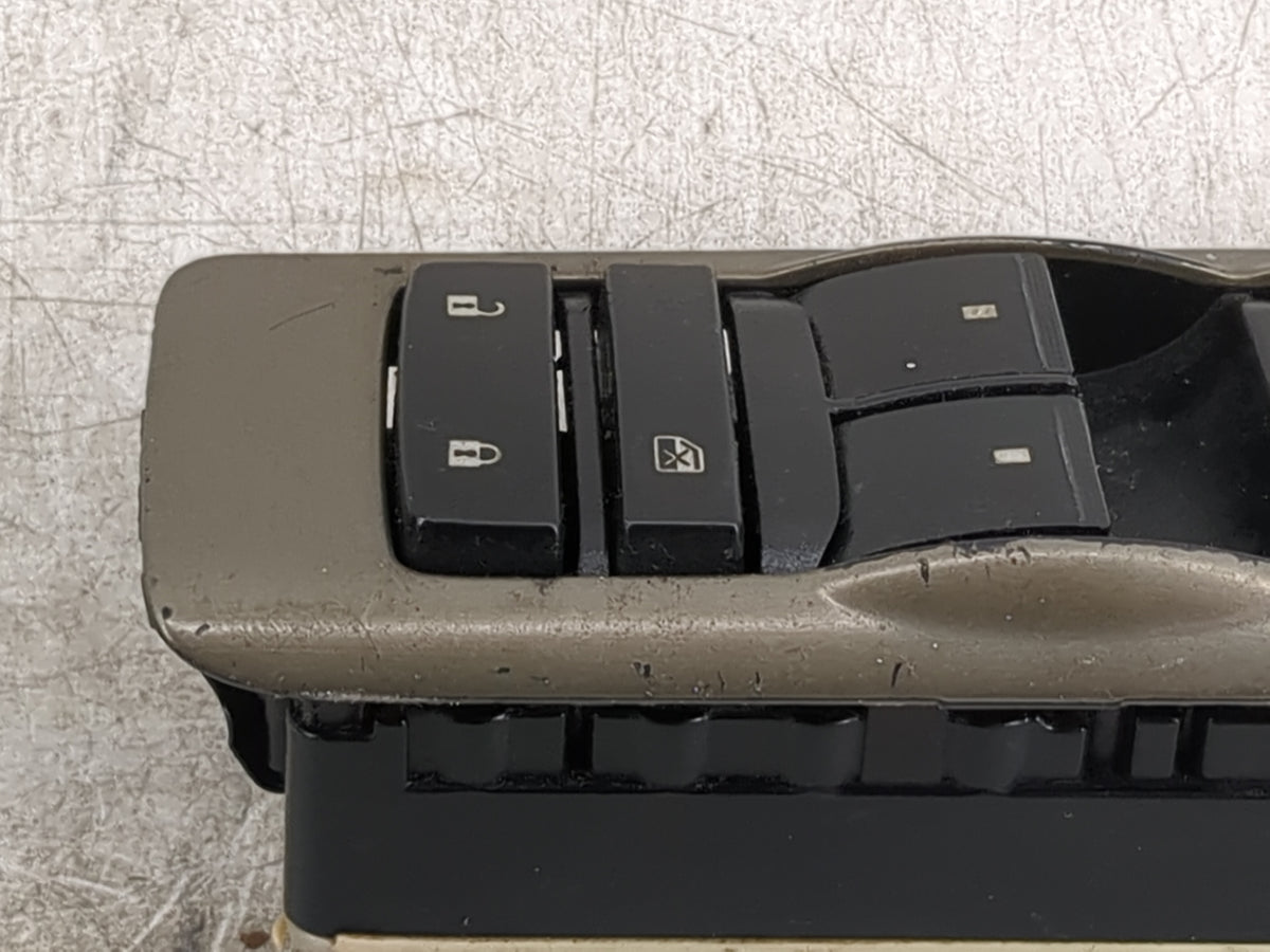 2007-2014 Chevrolet Tahoe Master Power Window Switch Replacement Driver Side Left Fits OEM Used Auto Parts - Oemusedautopart