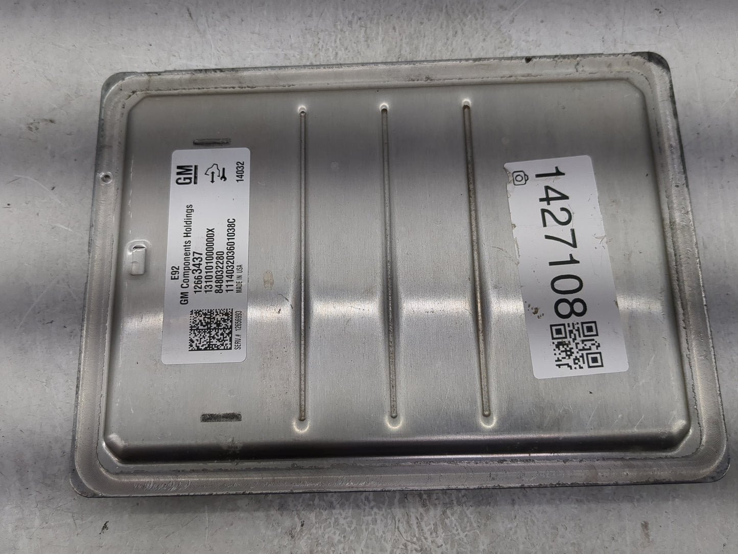 2015-2016 Chevrolet Tahoe PCM Engine Control Computer ECU ECM PCU OEM P/N:12663437 Fits Fits 2014 2015 2016 OEM Used Auto Pa