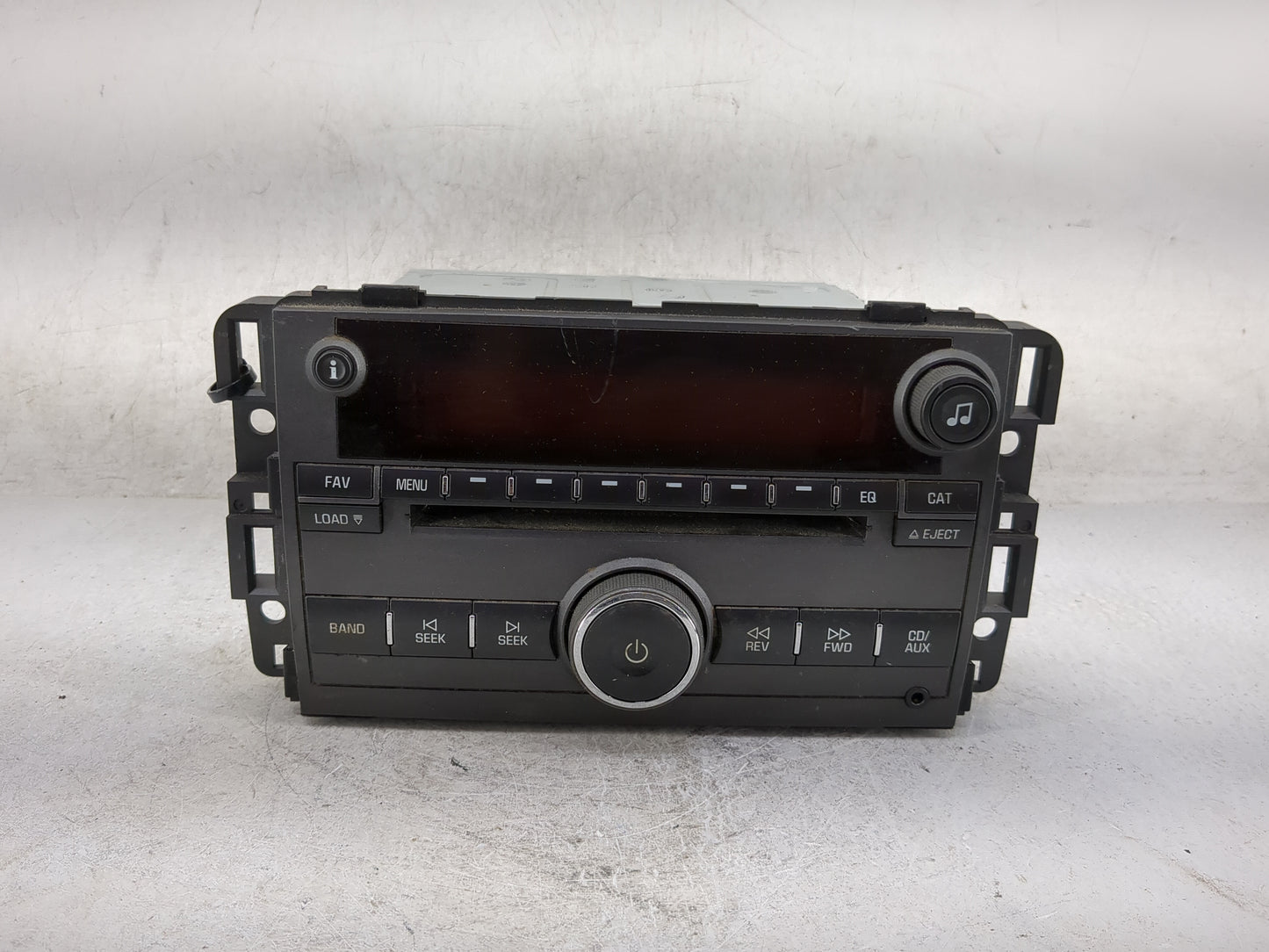 2007-2014 Chevrolet Tahoe Radio AM FM Cd Player Receiver Replacement P/N:25994584 123000-2060A101 Fits OEM Used Auto Parts -