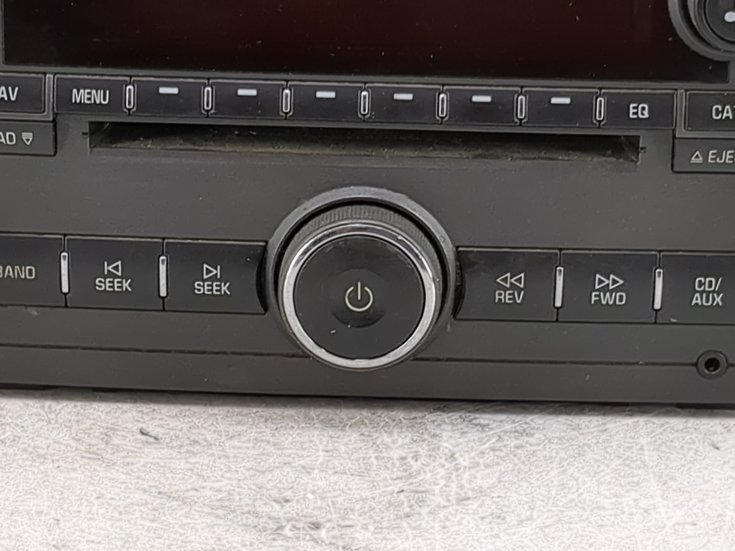 2007-2014 Chevrolet Tahoe Radio AM FM Cd Player Receiver Replacement P/N:25994584 123000-2060A101 Fits OEM Used Auto Parts -