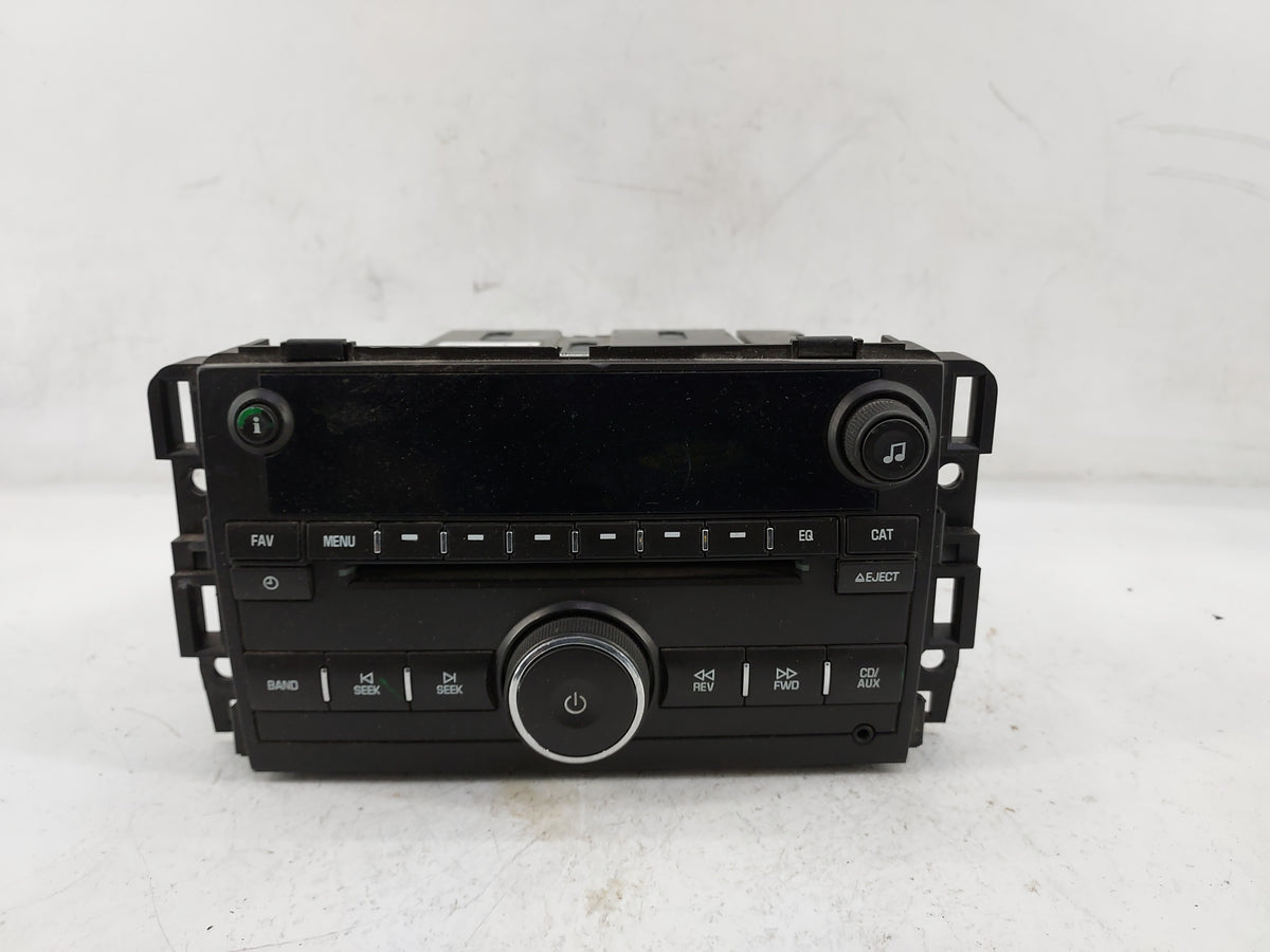 2010-2014 Chevrolet Tahoe Radio AM FM Cd Player Receiver Replacement P/N:20934593 28256335 Fits OEM Used Auto Parts - Oemuse