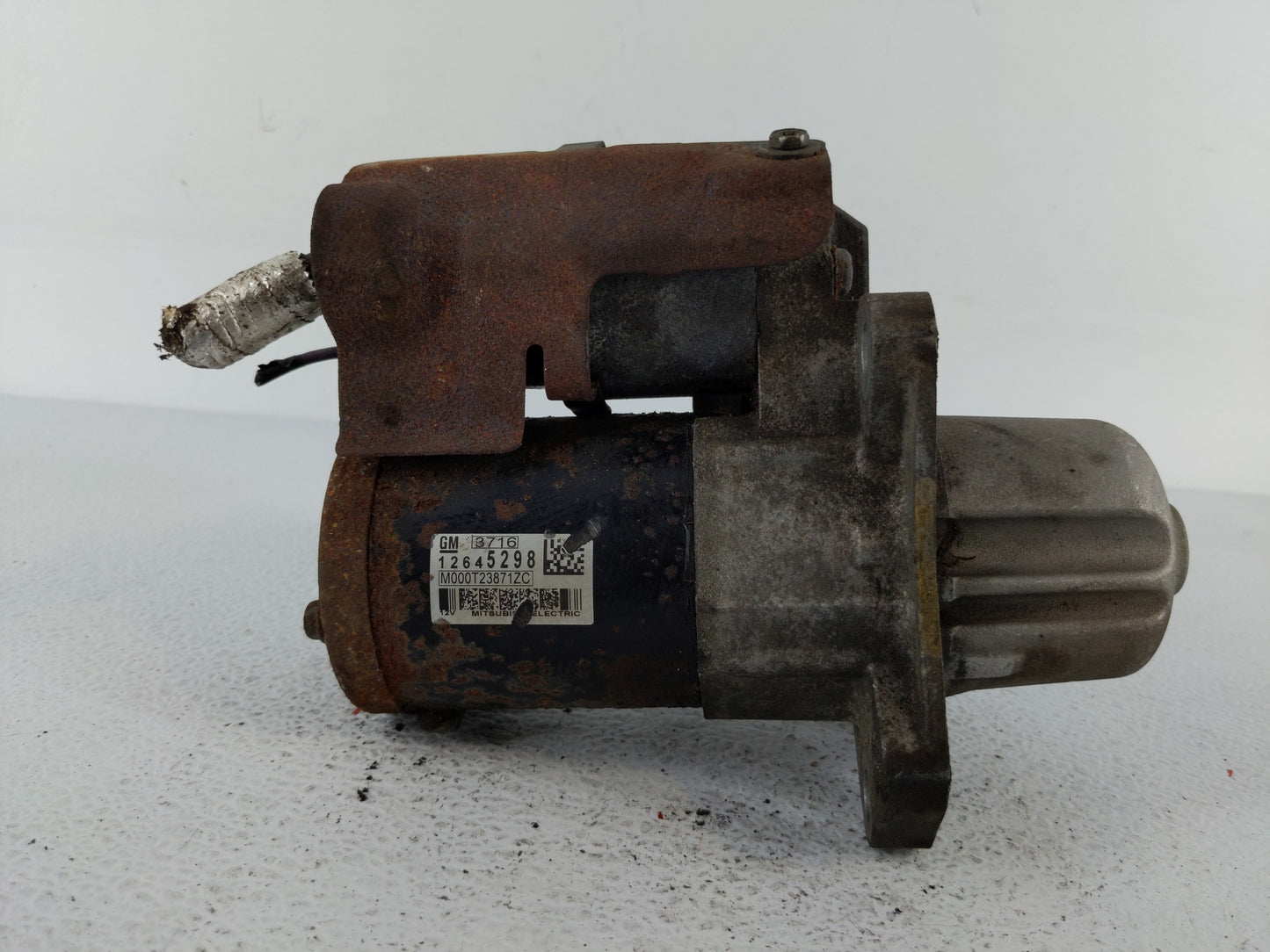 2014 Chevrolet Traverse Car Starter Motor Solenoid OEM P/N:12645298 Fits OEM Used Auto Parts - Oemusedautoparts1.com