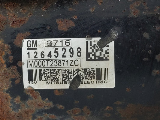 2014 Chevrolet Traverse Car Starter Motor Solenoid OEM P/N:12645298 Fits OEM Used Auto Parts