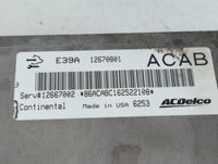 2013-2016 Chevrolet Traverse PCM Engine Control Computer ECU ECM PCU OEM P/N:12670801 Fits Fits 2013 2014 2015 2016 OEM Used