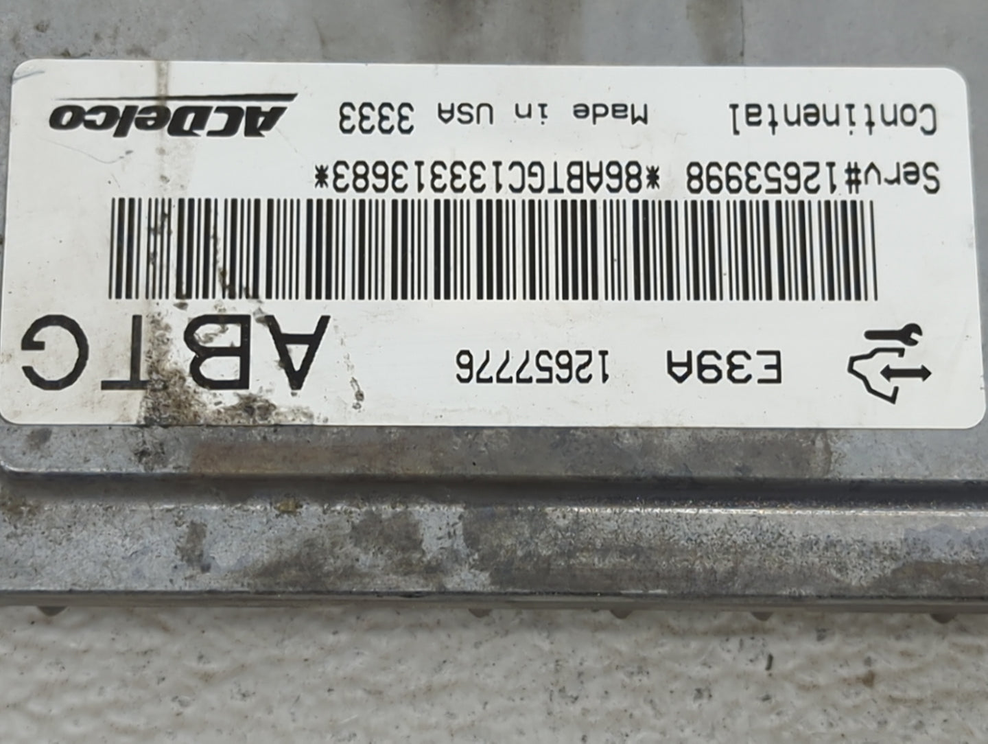 2013-2016 Chevrolet Traverse PCM Engine Control Computer ECU ECM PCU OEM P/N:12653998 12657776 Fits Fits 2013 2014 2015 2016