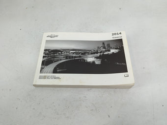 compare product 2014 Chevrolet Traverse Owners Manual Book Guide P/N:22867655 OEM Used Auto Parts