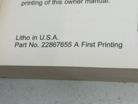 2014 Chevrolet Traverse Owners Manual Book Guide P/N:22867655 OEM Used Auto Parts - Oemusedautoparts1.com