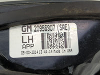 2013 Chevrolet Traverse Driver Left Side Deck Lid Mounted Tail Light 1463405 - Oemusedautoparts1.com