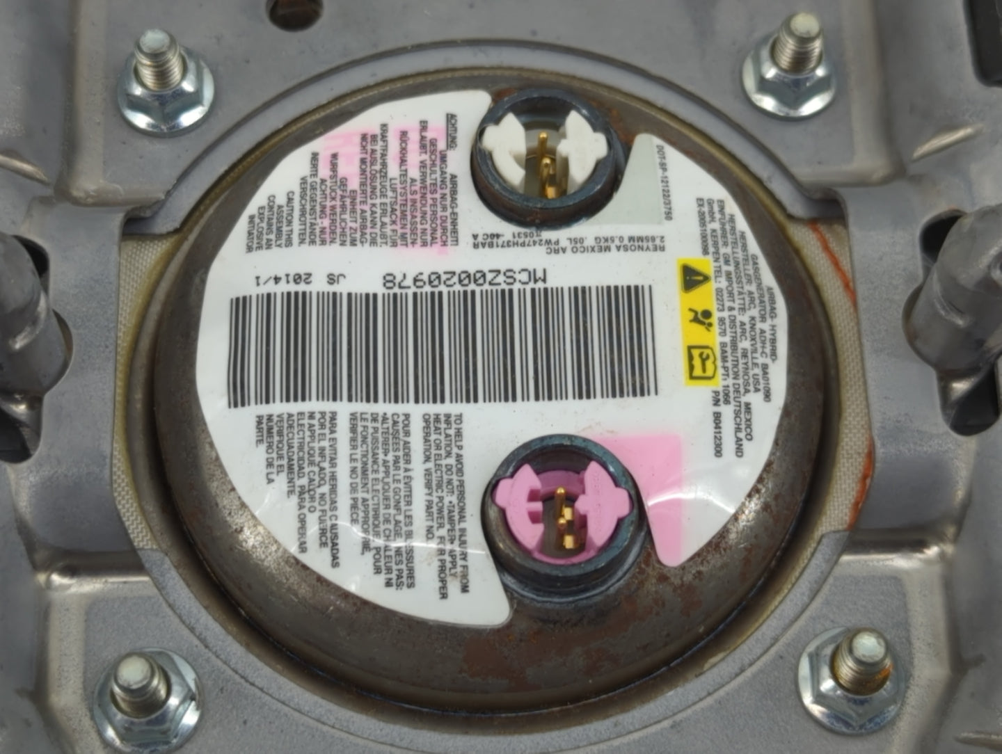 2013-2017 Chevrolet Traverse Air Bag Driver Left Steering Wheel Mounted 1466055 - Oemusedautoparts1.com