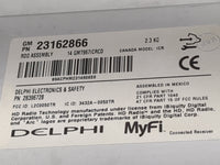 2013-2014 Chevrolet Traverse Radio AM FM Cd Player Receiver Replacement P/N:23162866 28396728, L2C0050TR Fits Fits 2013 2014