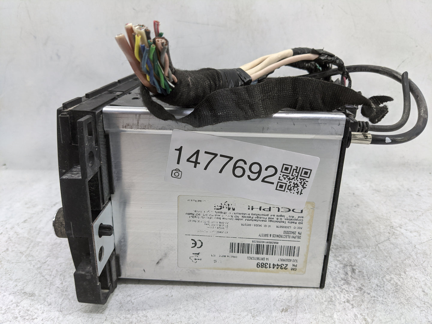 2013-2014 Chevrolet Traverse Radio AM FM Cd Player Receiver Replacement P/N:23441389 28422050, L2C0050TR Fits Fits 2013 2014