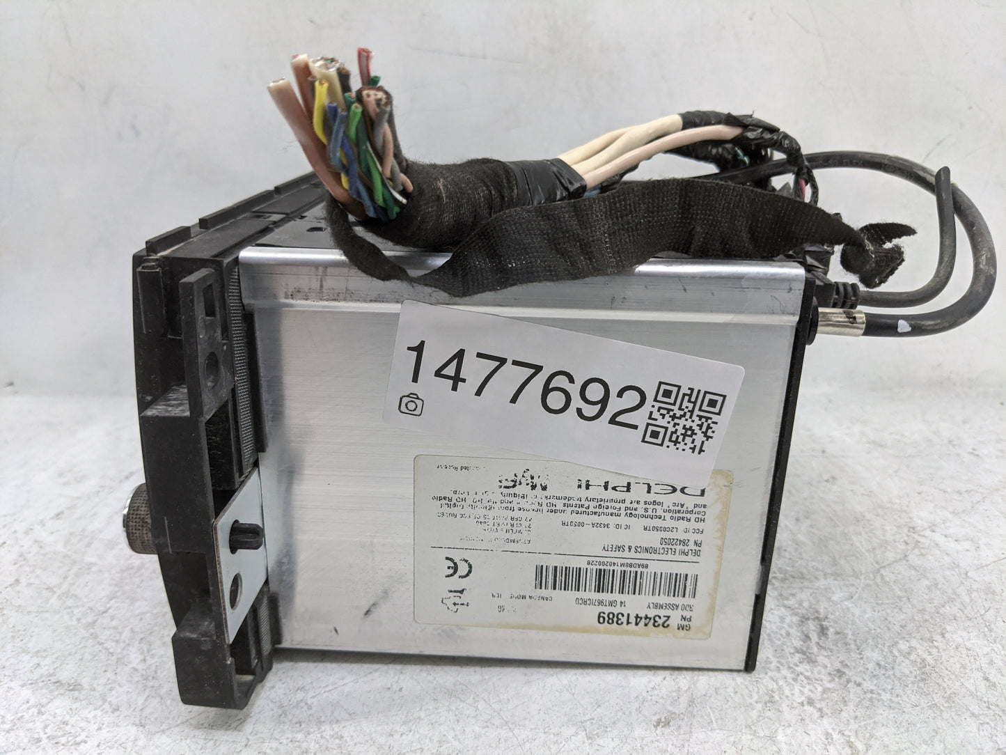2013-2014 Chevrolet Traverse Radio AM FM Cd Player Receiver Replacement P/N:23441389 28422050, L2C0050TR Fits Fits 2013 2014