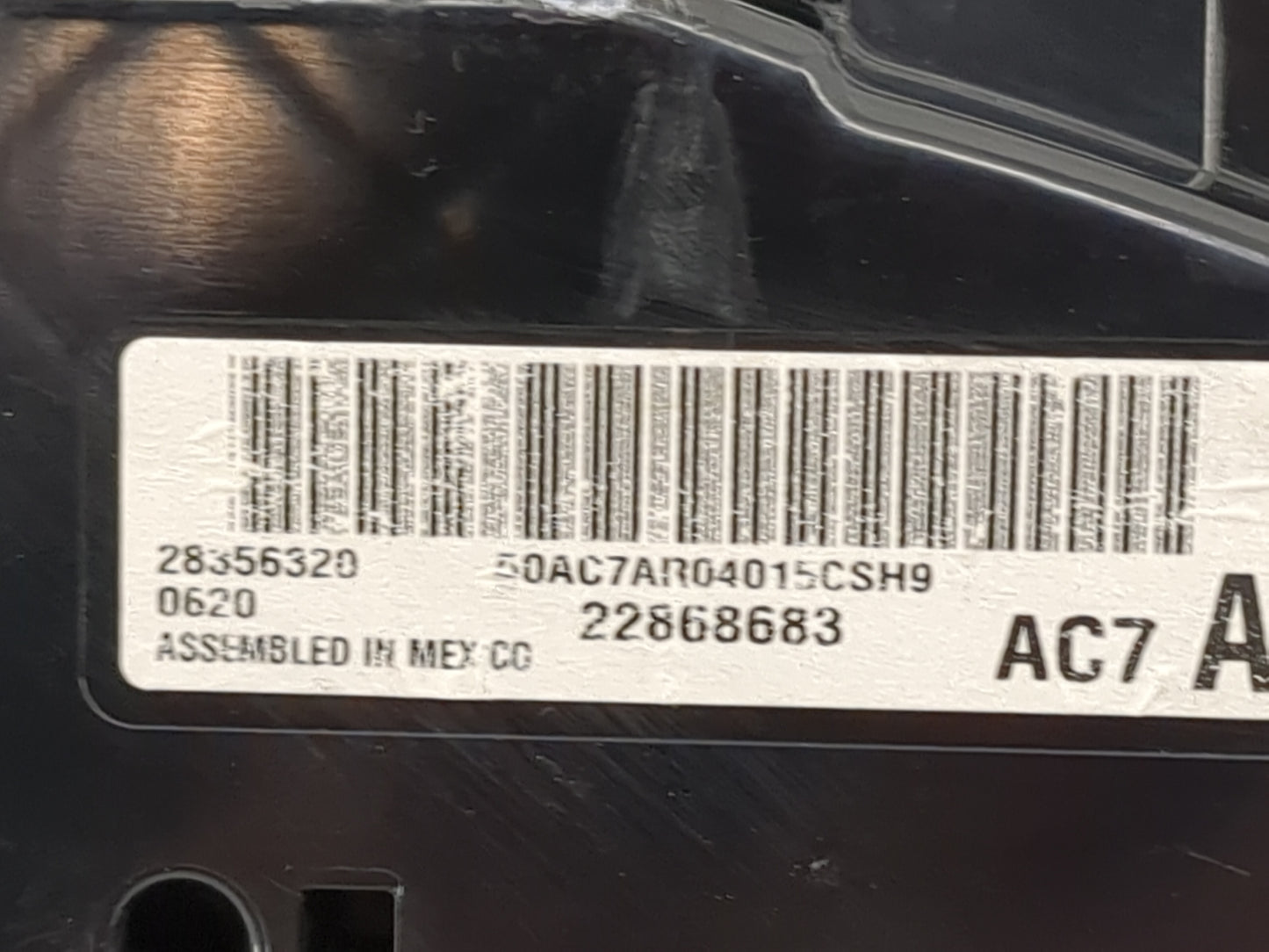 2014-2017 Chevrolet Traverse Instrument Cluster Speedometer Gauges P/N:28356320 22868683 Miles: Fits Fits 2014 2015 2016 201