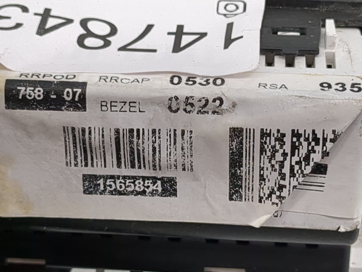 2014 Chevrolet Traverse Climate Control Module Temperature AC/Heater Replacement P/N:1565854 758-07 Fits OEM Used Auto Parts