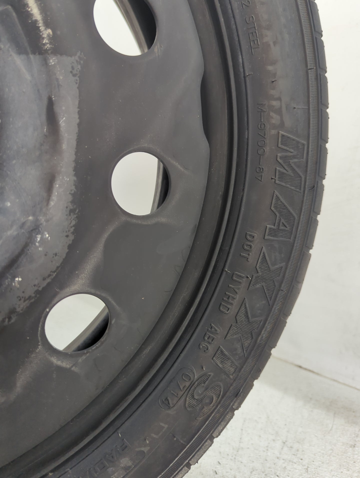 2015-2017 Chevrolet Traverse Spare Donut Tire Wheel Rim Oem 1491166 - Oemusedautoparts1.com