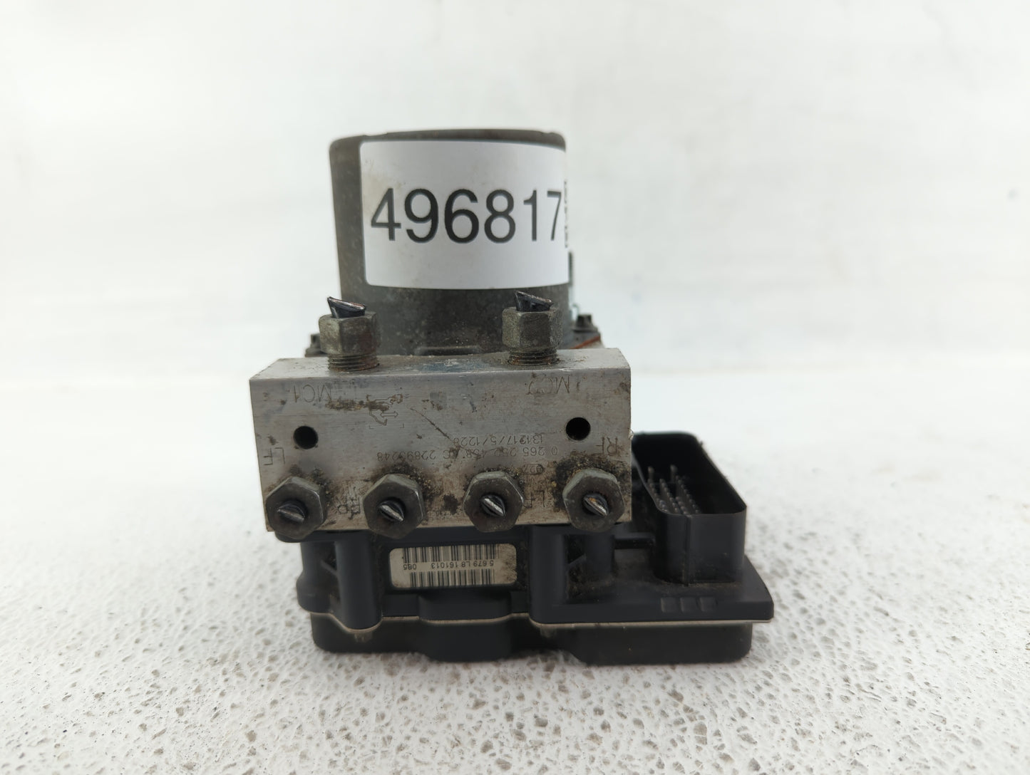 2017 Chevrolet Traverse ABS Pump Control Module Replacement P/N:22893247 Fits Fits 2012 2013 2014 2015 2016 OEM Used Auto Pa