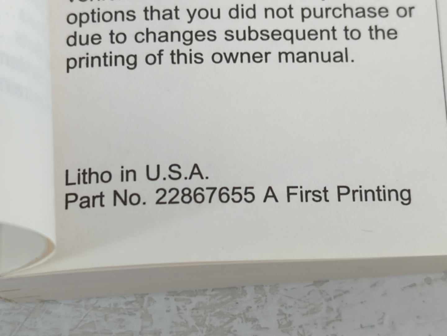 2014 Chevrolet Traverse Owners Manual Book Guide P/N:22867655 A OEM Used Auto Parts - Oemusedautoparts1.com
