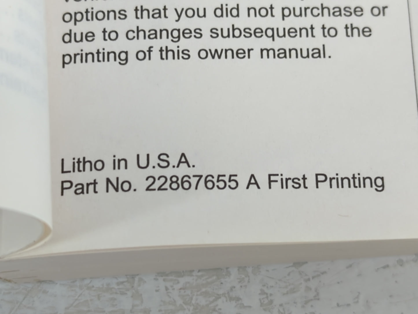 2014 Chevrolet Traverse Owners Manual Book Guide P/N:22867655 A OEM Used Auto Parts - Oemusedautoparts1.com