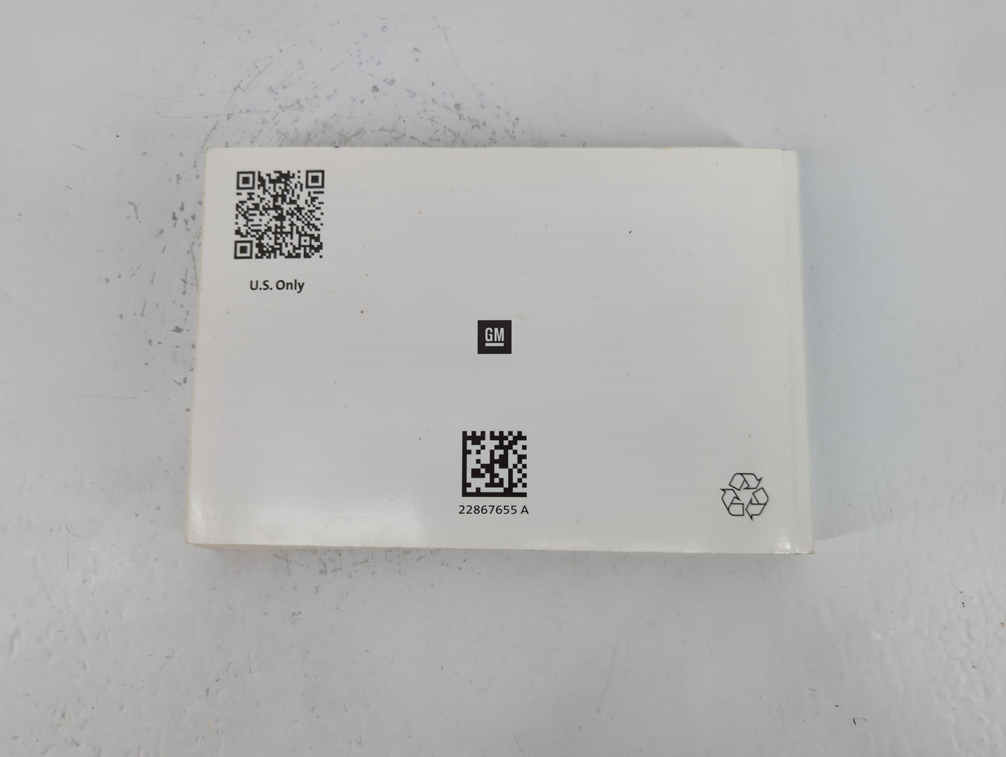 2014 Chevrolet Traverse Owners Manual Book Guide P/N:22867655 A OEM Used Auto Parts - Oemusedautoparts1.com