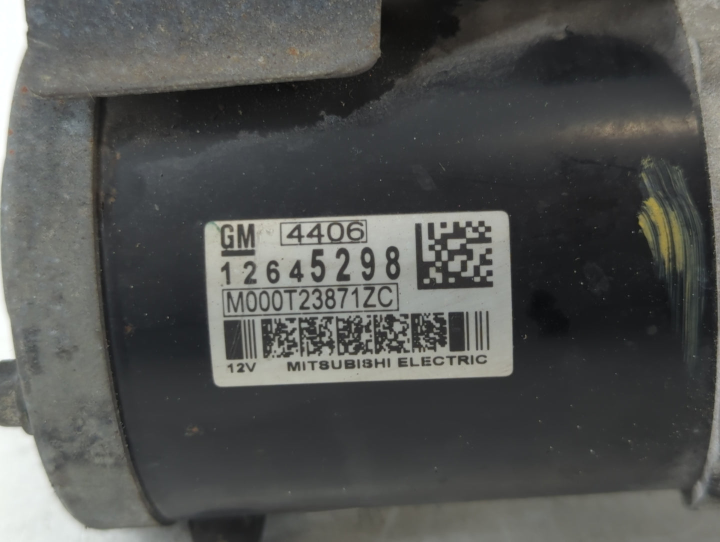2014 Chevrolet Traverse Car Starter Motor Solenoid OEM P/N:M000T23871ZC 12645298 Fits OEM Used Auto Parts - Oemusedautoparts