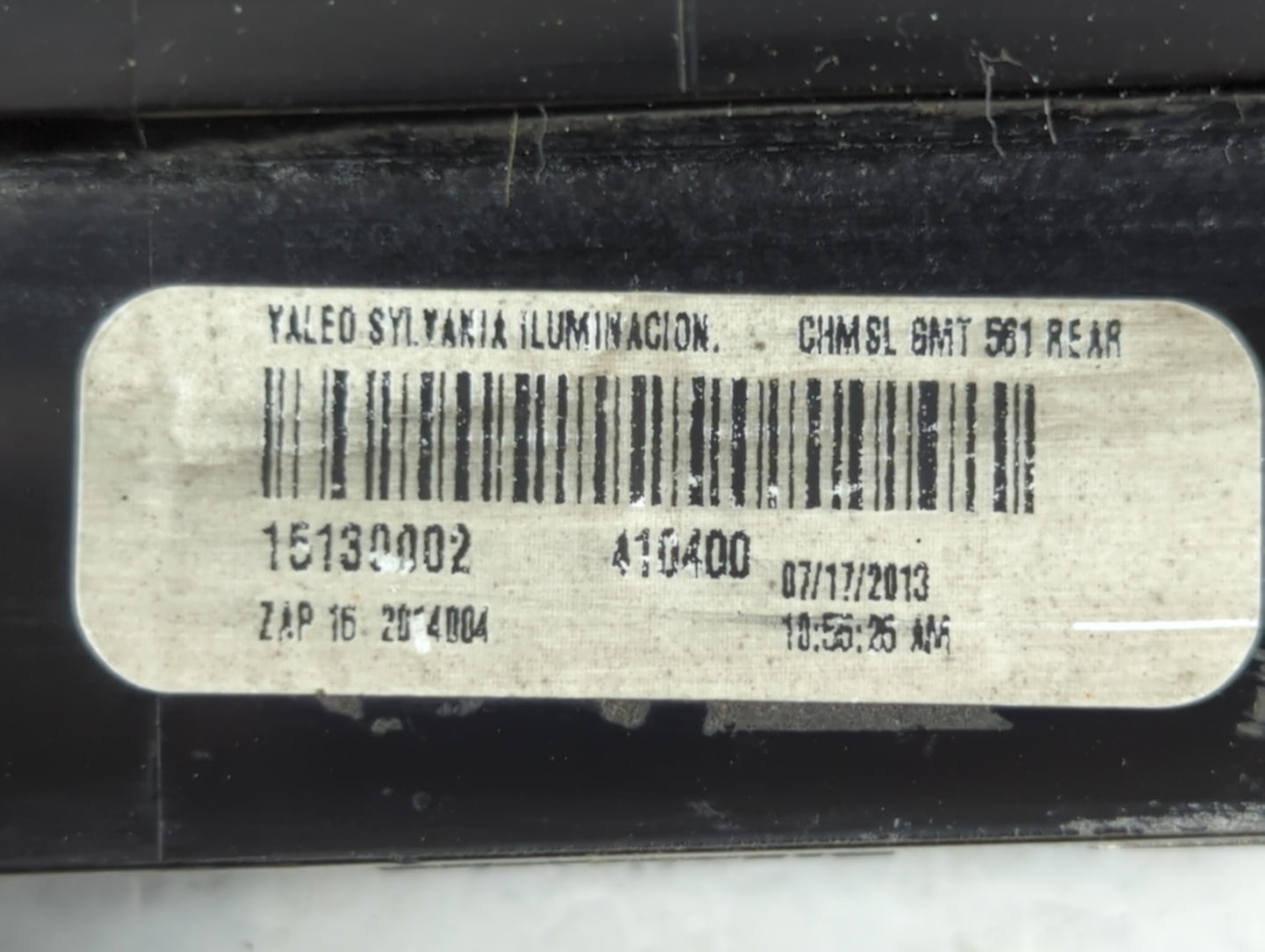 2014 Chevrolet Traverse Third Brake Light Tail Light P/N:15130002 Fits OEM Used Auto Parts - Oemusedautoparts1.com