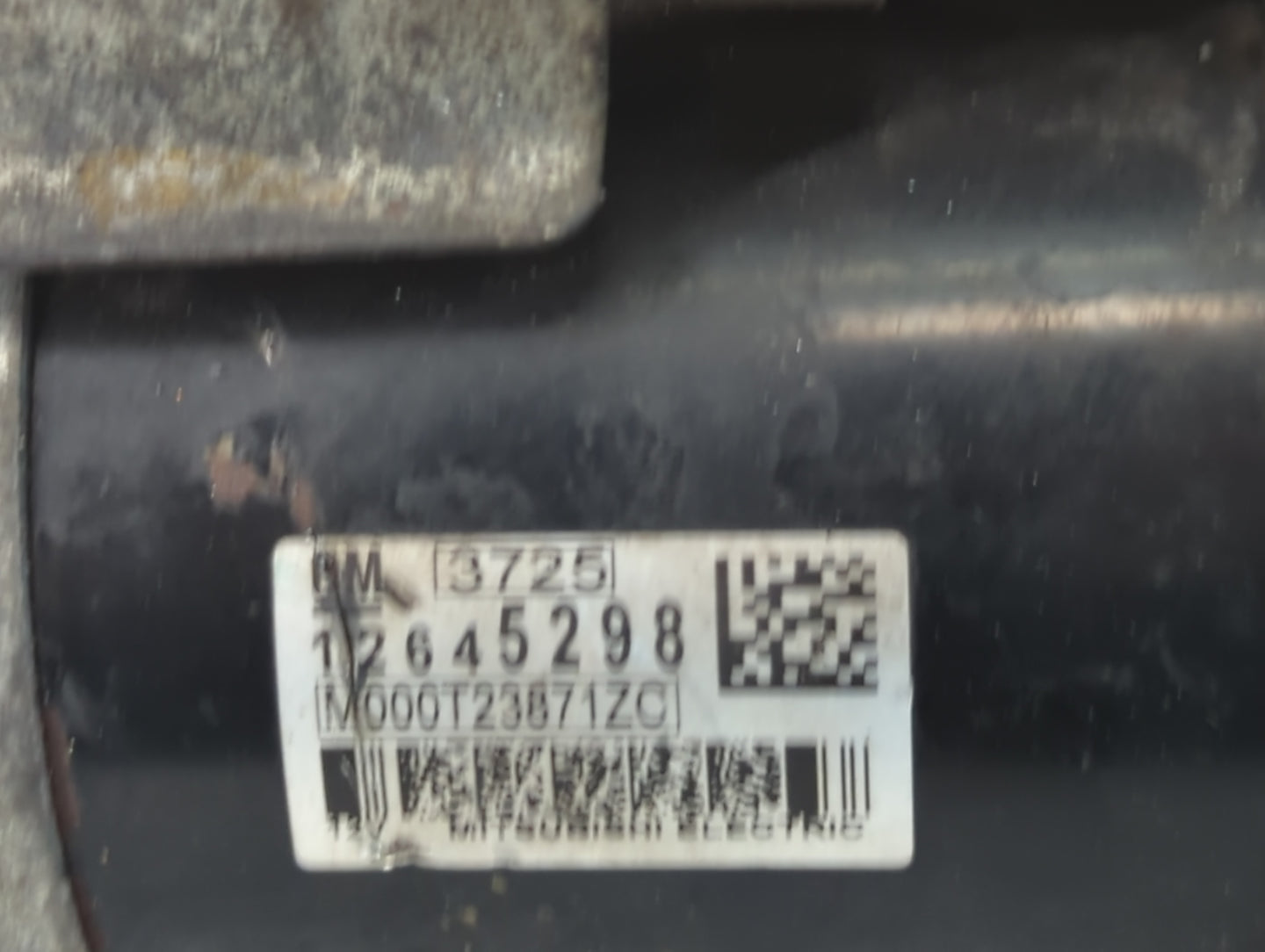 2014 Chevrolet Traverse Car Starter Motor Solenoid OEM P/N:12645298 Fits OEM Used Auto Parts - Oemusedautoparts1.com