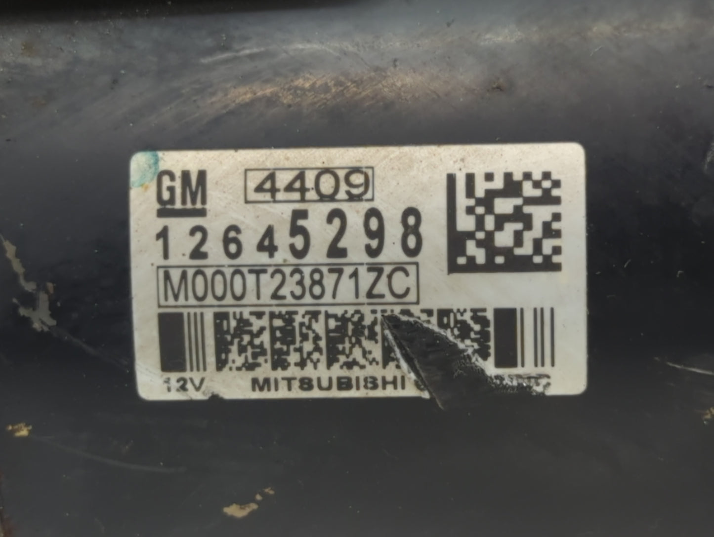 2014 Chevrolet Traverse Car Starter Motor Solenoid OEM P/N:12645298 Fits OEM Used Auto Parts - Oemusedautoparts1.com