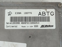 2013-2016 Chevrolet Traverse PCM Engine Control Computer ECU ECM PCU OEM P/N:12657776 E394 Fits Fits 2013 2014 2015 2016 OEM