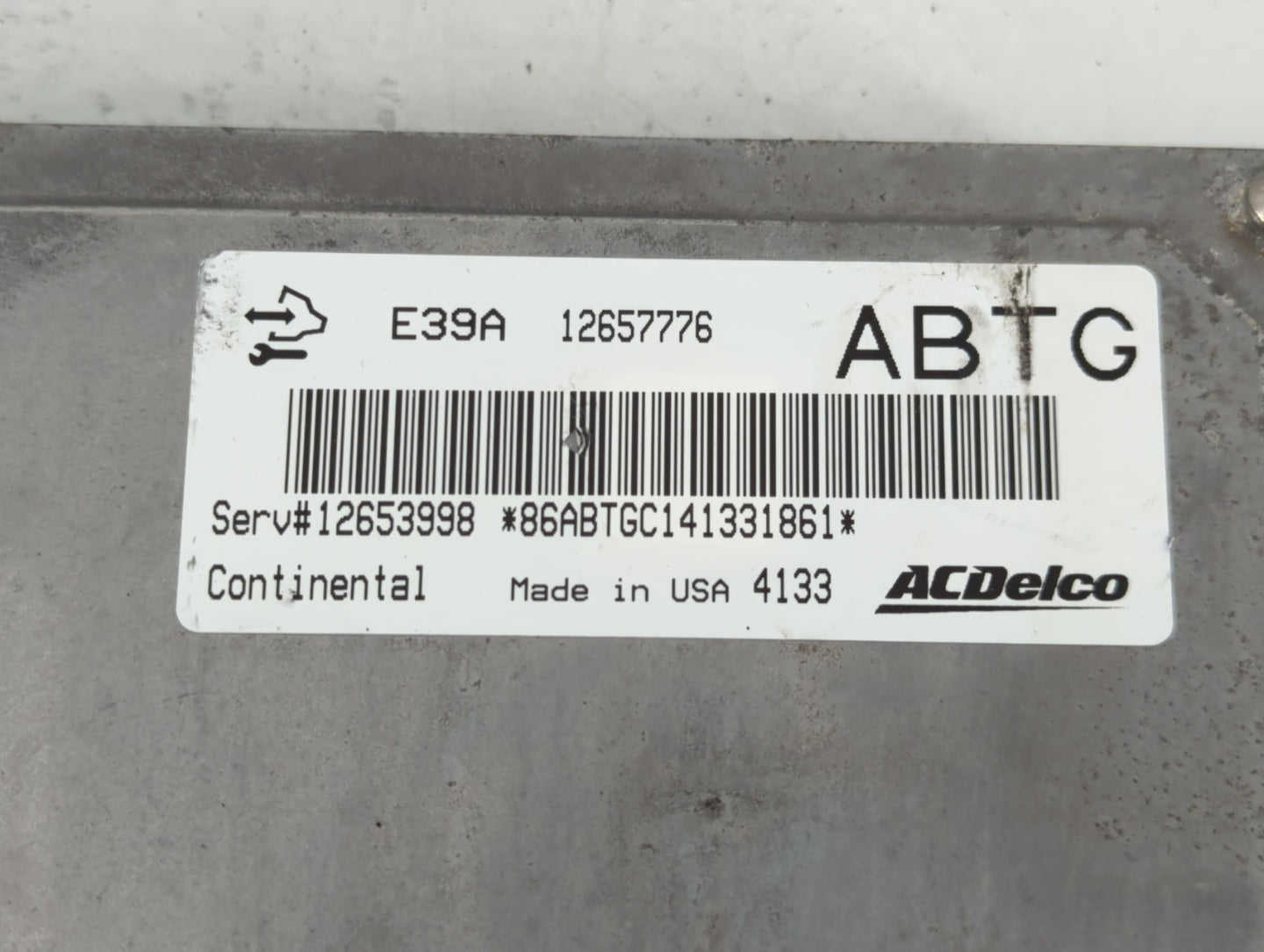 2013-2016 Chevrolet Traverse PCM Engine Control Computer ECU ECM PCU OEM P/N:E39A 12657776 Fits Fits 2013 2014 2015 2016 OEM