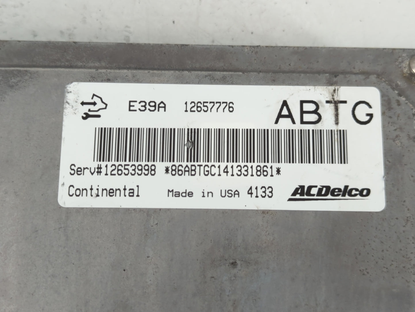 2013-2016 Chevrolet Traverse PCM Engine Control Computer ECU ECM PCU OEM P/N:E39A 12657776 Fits Fits 2013 2014 2015 2016 OEM