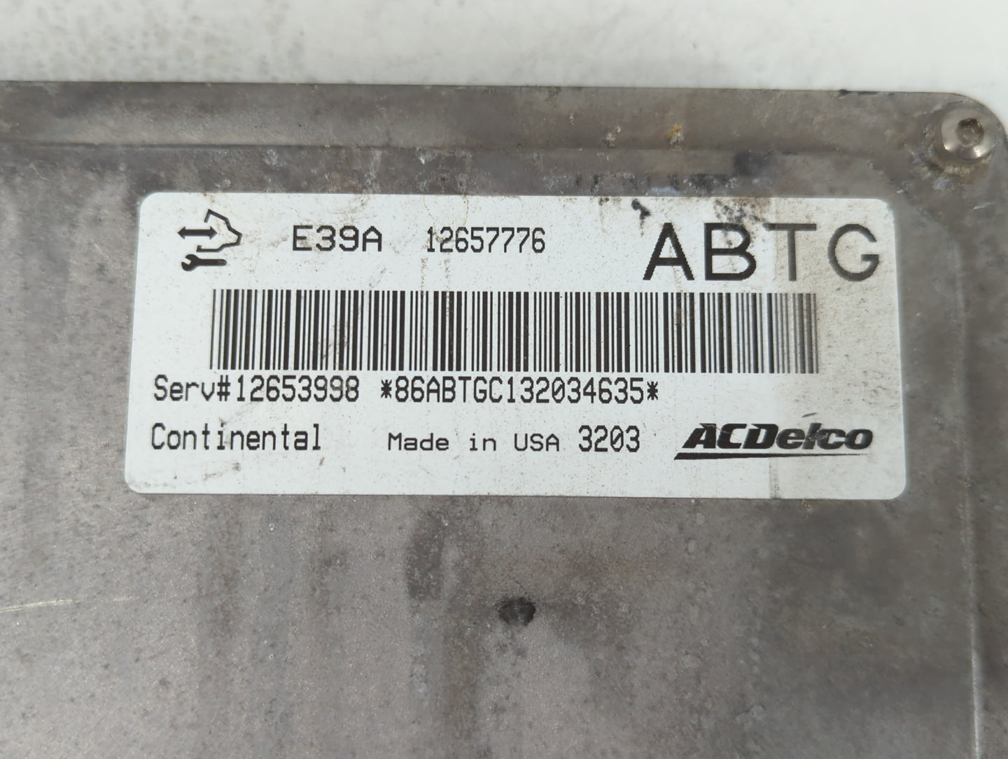 2013-2016 Chevrolet Traverse PCM Engine Control Computer ECU ECM PCU OEM P/N:12657776 12653998 Fits Fits 2013 2014 2015 2016