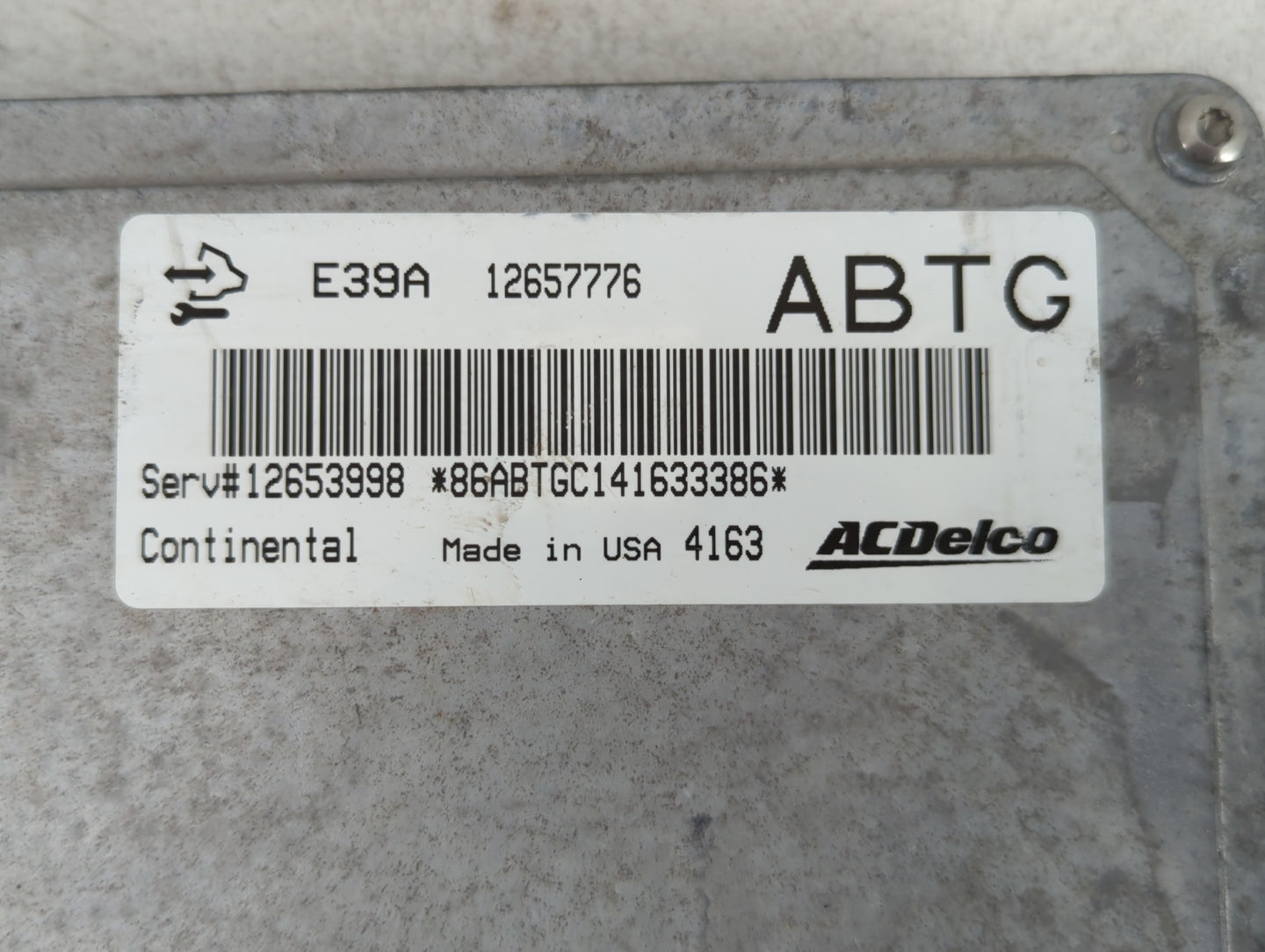 2013-2016 Chevrolet Traverse PCM Engine Control Computer ECU ECM PCU OEM P/N:E39A 12657776 Fits Fits 2013 2014 2015 2016 OEM