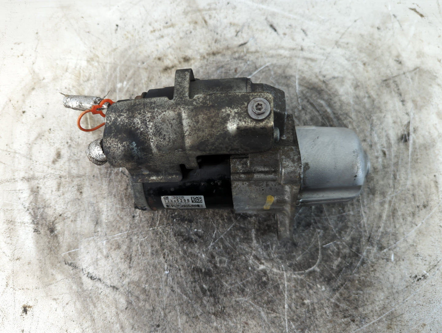 2014 Chevrolet Traverse Car Starter Motor Solenoid OEM P/N:12645298 Fits OEM Used Auto Parts - Oemusedautoparts1.com