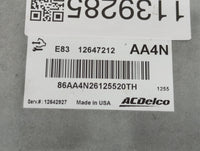 2013-2014 Chevrolet Trax PCM Engine Control Computer ECU ECM PCU OEM P/N:12647212 Fits Fits 2009 2010 2011 2012 2013 2014 OE