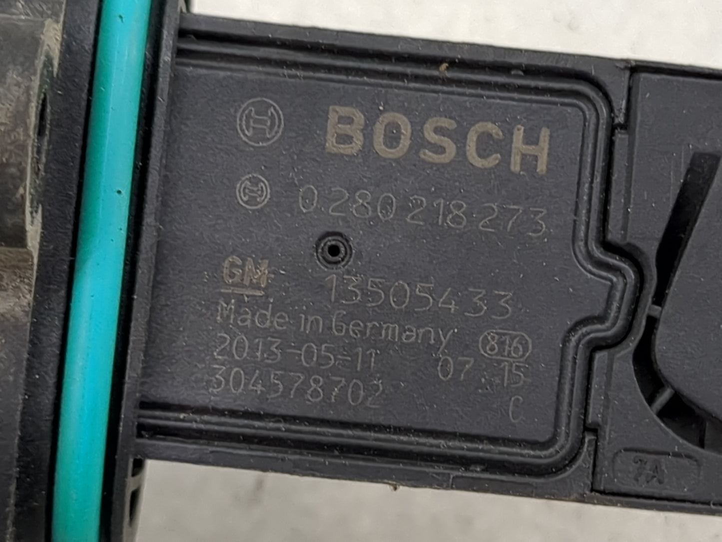 2013-2021 Chevrolet Trax Mass Air Flow Meter Maf 1485939 - Oemusedautoparts1.com