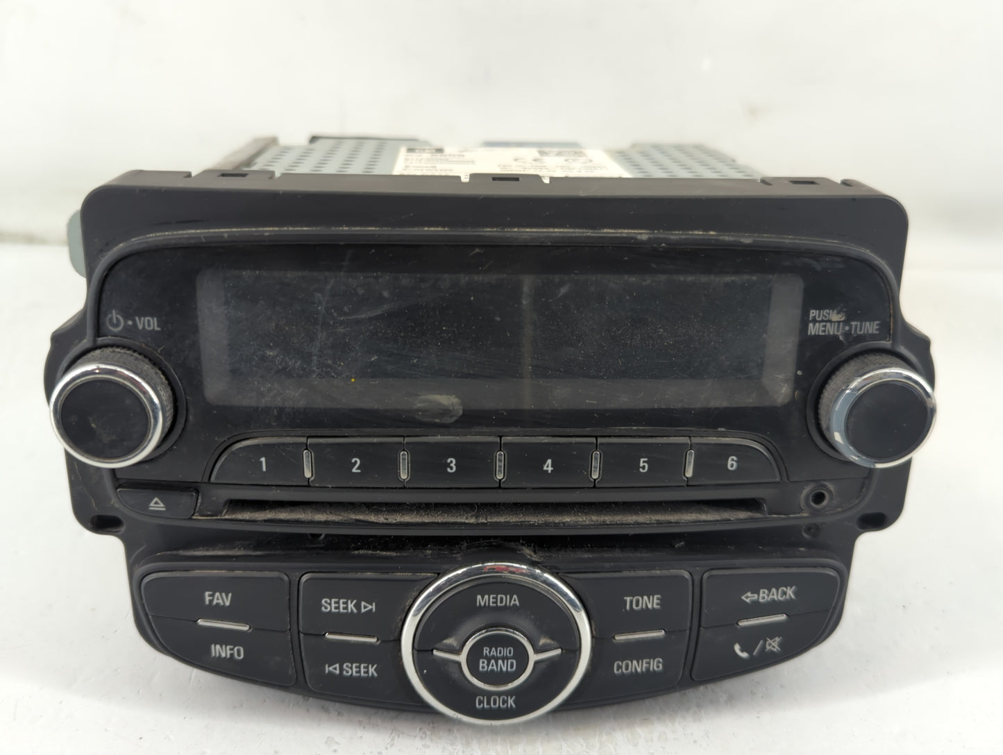 2013-2014 Chevrolet Trax Radio AM FM Cd Player Receiver Replacement P/N:95369859 Fits Fits 2013 2014 OEM Used Auto Parts - O