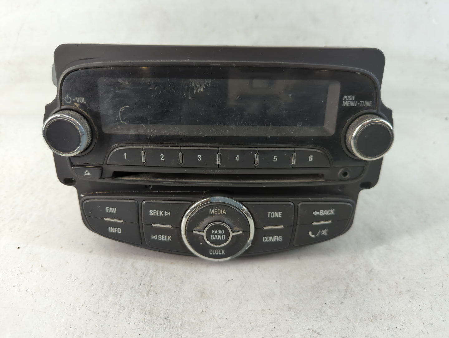2014 Chevrolet Trax Radio AM FM Cd Player Receiver Replacement P/N:95369860 Fits OEM Used Auto Parts - Oemusedautoparts1.com