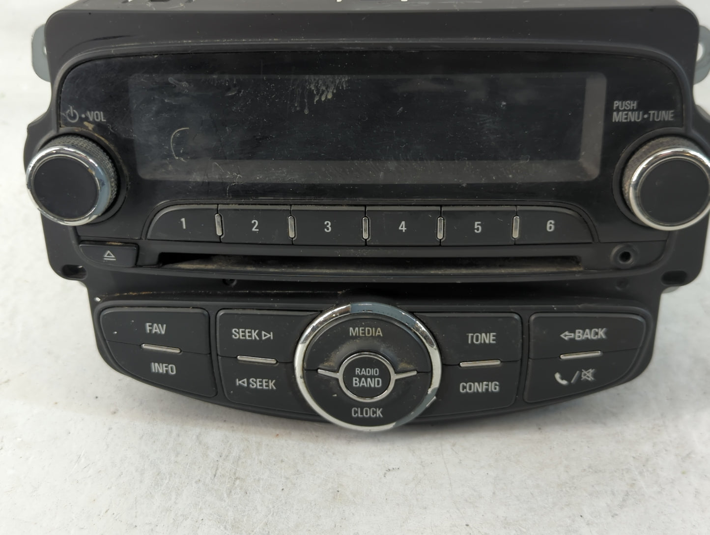 2014 Chevrolet Trax Radio AM FM Cd Player Receiver Replacement P/N:95369860 Fits OEM Used Auto Parts - Oemusedautoparts1.com